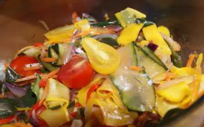 Marinade de légumes d’été