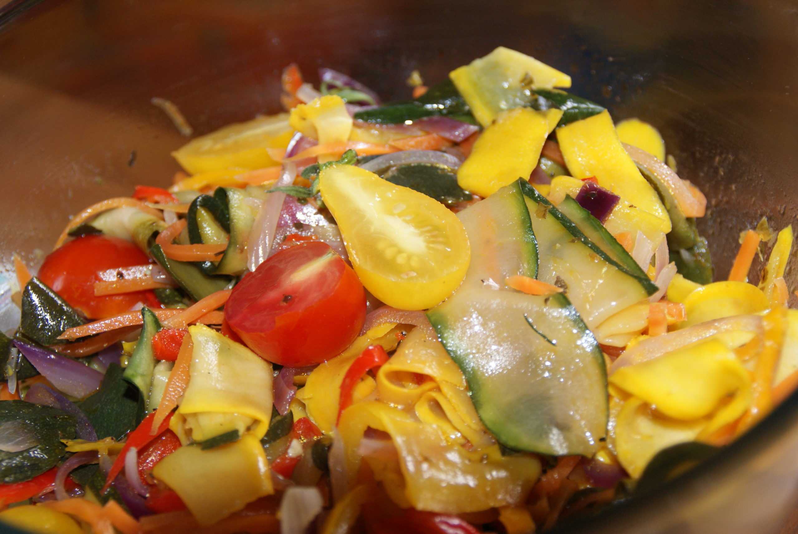 Marinade de légumes d’été
