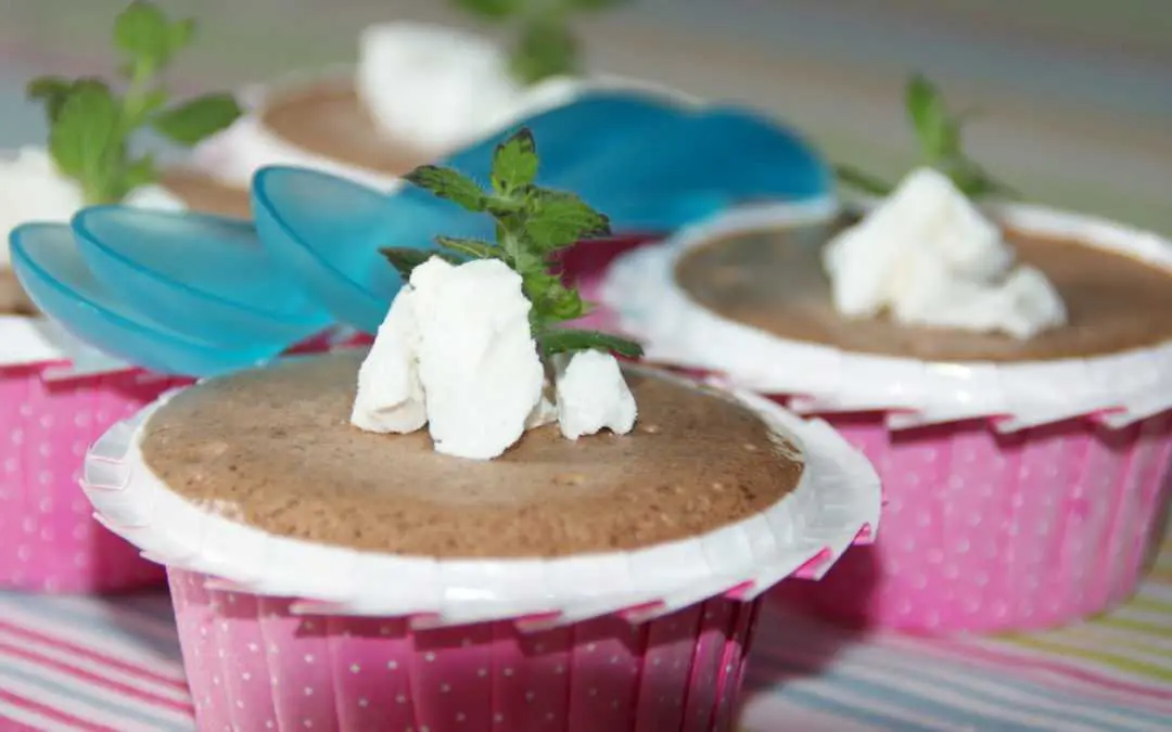 Mousse glacée ultra-légère au chocolat