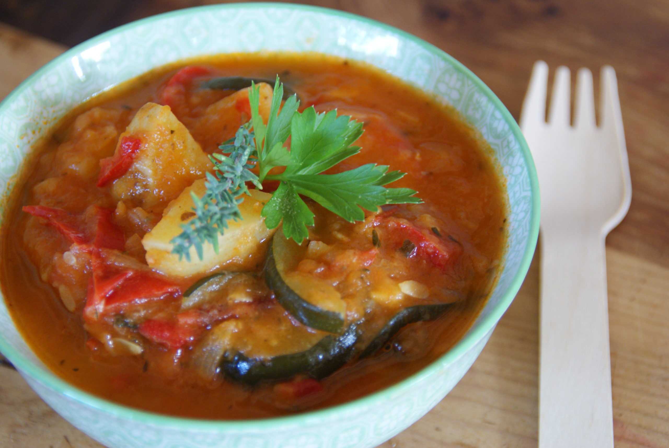 Ratatouille complète aux pommes de terre