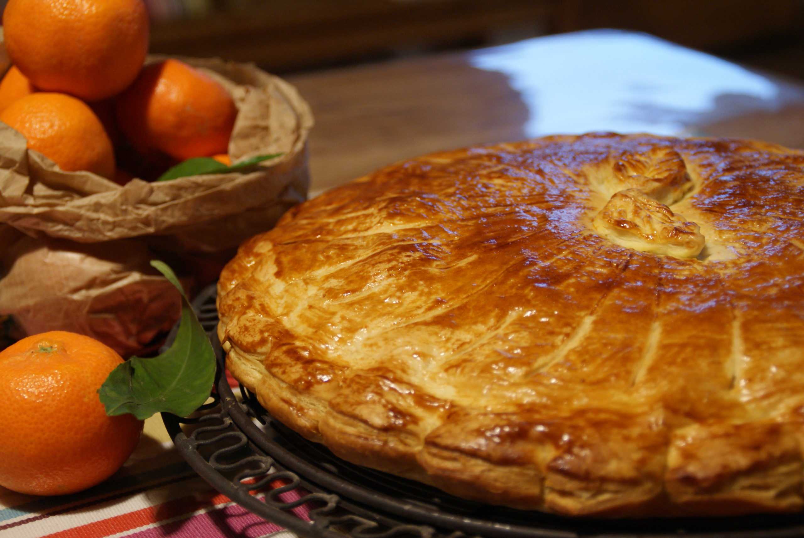 Galette des Rois à la Clémentine confite