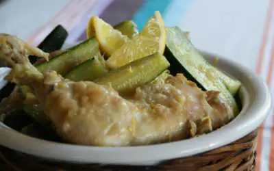 Tajine de POULET aux COURGETTES