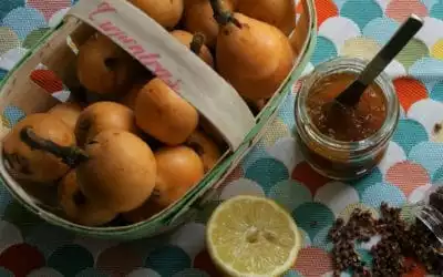 Confiture de NEFLES du Japon au Citron et Poivre SICHUAN