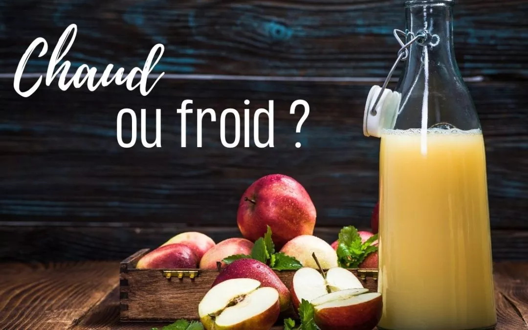 BOISSON à la POMME avec des épluchures